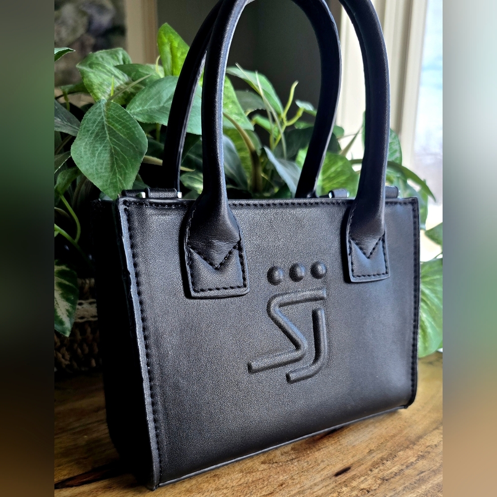 🇺🇲 Shane Justin Candice Luxury Leather Mini Tote Crossbody Bag